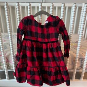 Tommy Bahama buffalo plaid Christmas dress